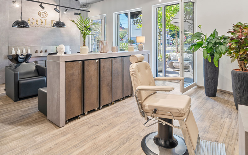 Salon-Ansicht